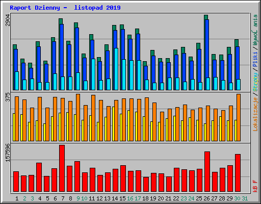 Raport Dzienny -  listopad 2019