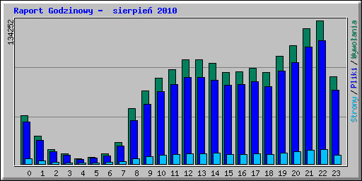 Raport Godzinowy -  sierpie� 2010