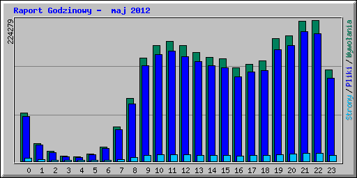 Raport Godzinowy -  maj 2012