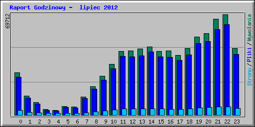 Raport Godzinowy -  lipiec 2012