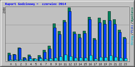 Raport Godzinowy -  czerwiec 2014