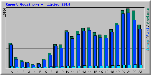 Raport Godzinowy -  lipiec 2014