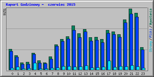 Raport Godzinowy -  czerwiec 2015