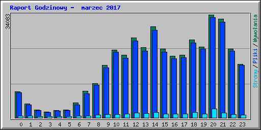 Raport Godzinowy -  marzec 2017