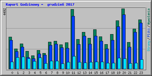 Raport Godzinowy -  grudzie� 2017