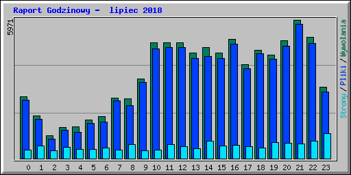 Raport Godzinowy -  lipiec 2018