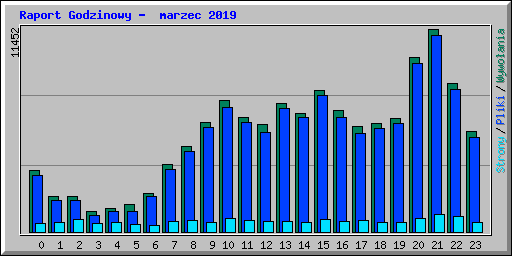 Raport Godzinowy -  marzec 2019