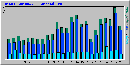 Raport Godzinowy -  kwiecień 2020