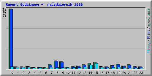 Raport Godzinowy -  październik 2020
