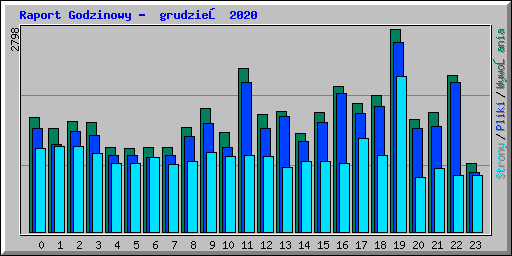 Raport Godzinowy -  grudzień 2020