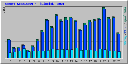 Raport Godzinowy -  kwiecień 2021