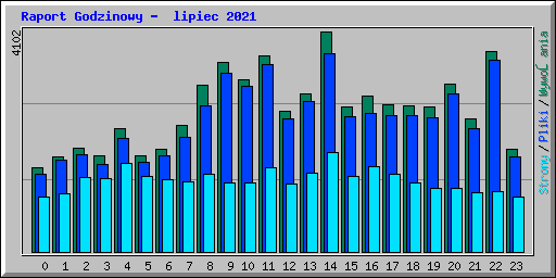 Raport Godzinowy -  lipiec 2021