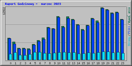 Raport Godzinowy -  marzec 2023