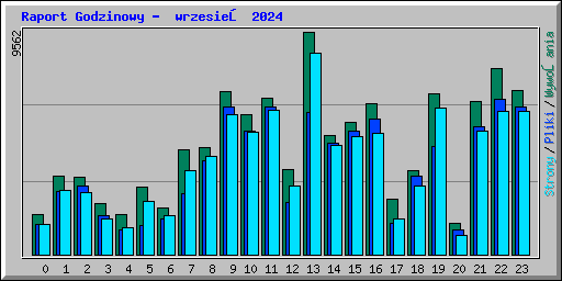 Raport Godzinowy -  wrzesień 2024