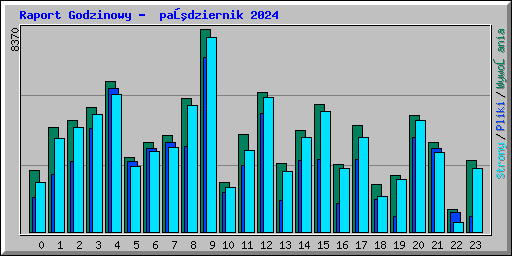 Raport Godzinowy -  październik 2024